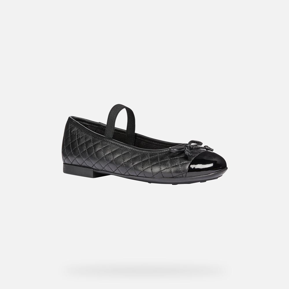 Ballerines Geox Plié - Noir - Fille 592316-GRM